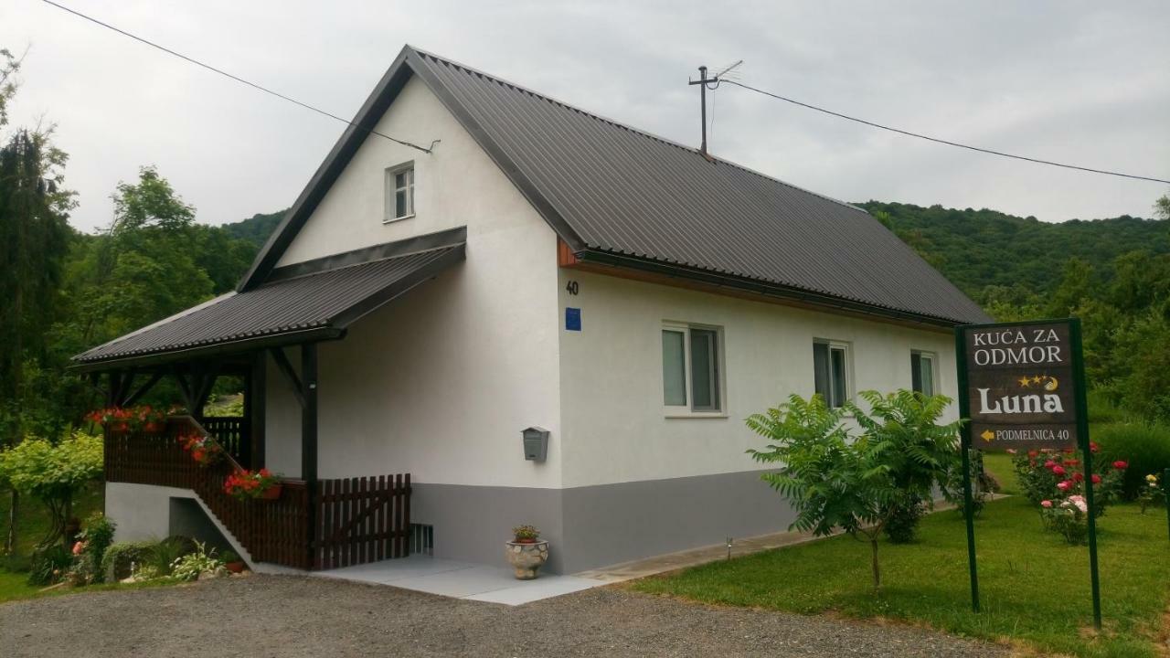 Vila Kuca Za Odmor Luna Slunj Exteriér fotografie