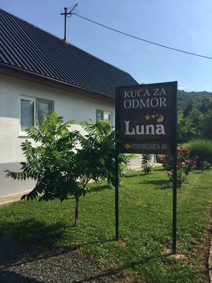 Vila Kuca Za Odmor Luna Slunj Exteriér fotografie